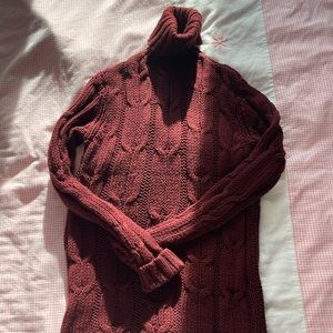 Roving long turtleneck sweater XS/S